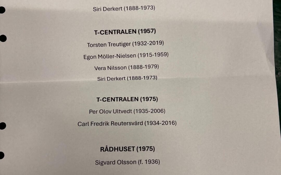 konstvisning tunnelbanan